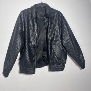 Lioness Black Quilted Bomber Jacket